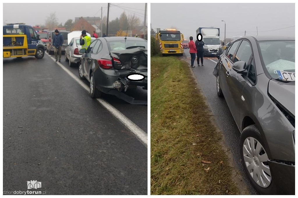 Zderzenie w Lubiczu Górnym k. Torunia