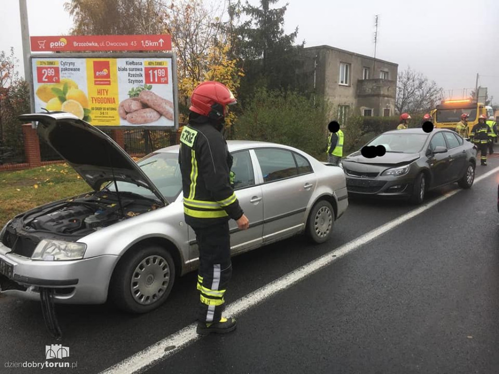 Zderzenie w Lubiczu Górnym k. Torunia