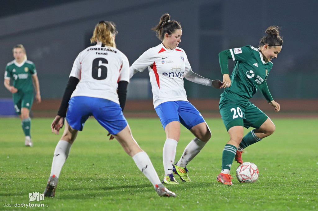 Pomorzanin Toruń kobiety 0-8 WKS Śląsk Wrocław