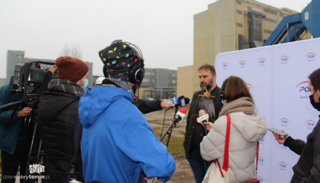 Zakończenie prac na kominie PGE Toruń