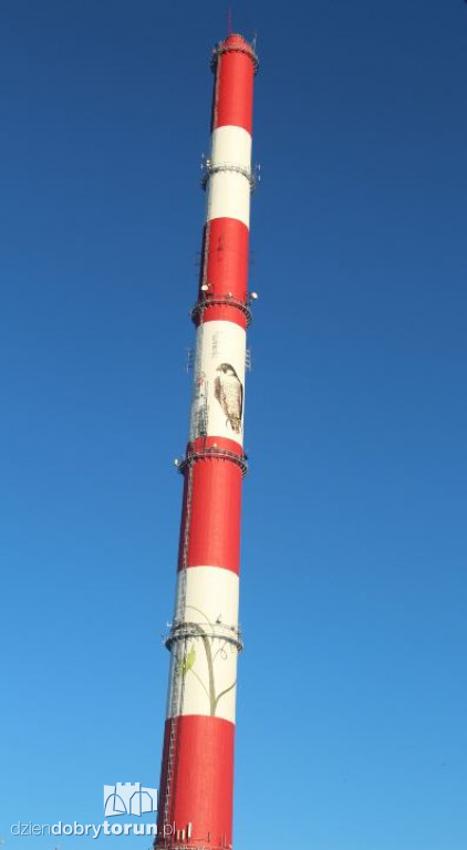 Zakończenie prac na kominie PGE Toruń