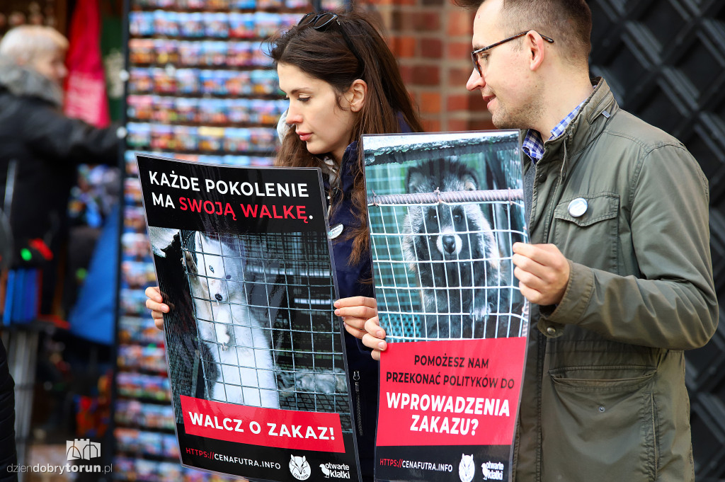 Dość hodowli zwierząt na futra - protest