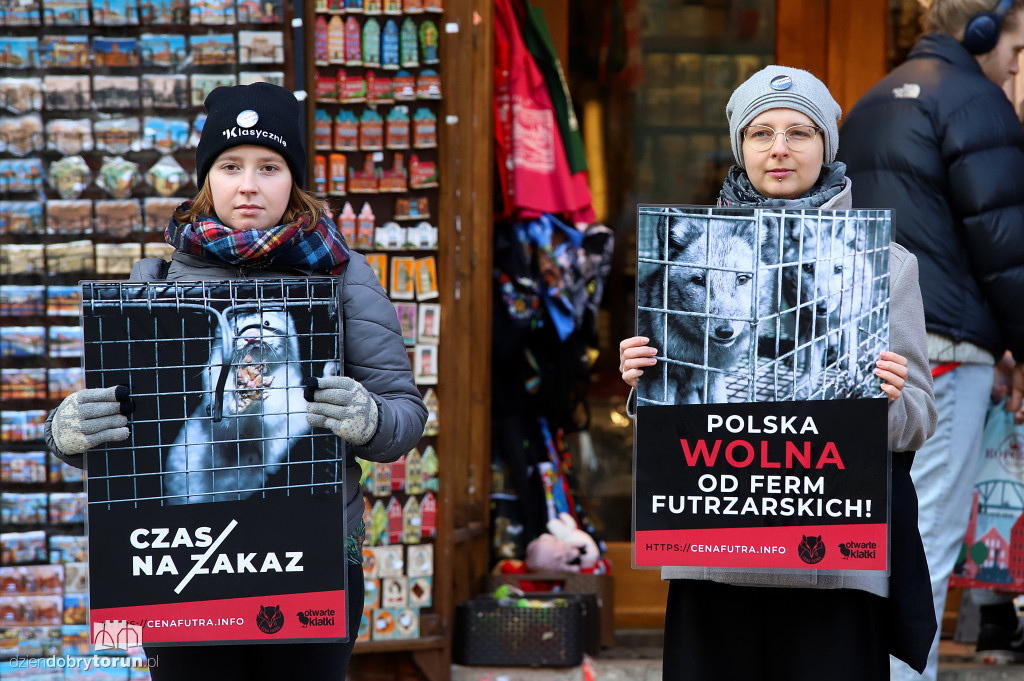 Dość hodowli zwierząt na futra - protest