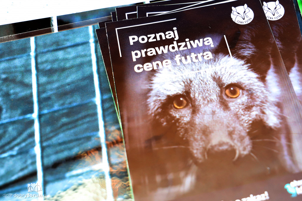 Dość hodowli zwierząt na futra - protest