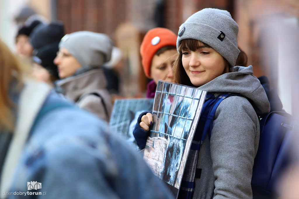 Dość hodowli zwierząt na futra - protest