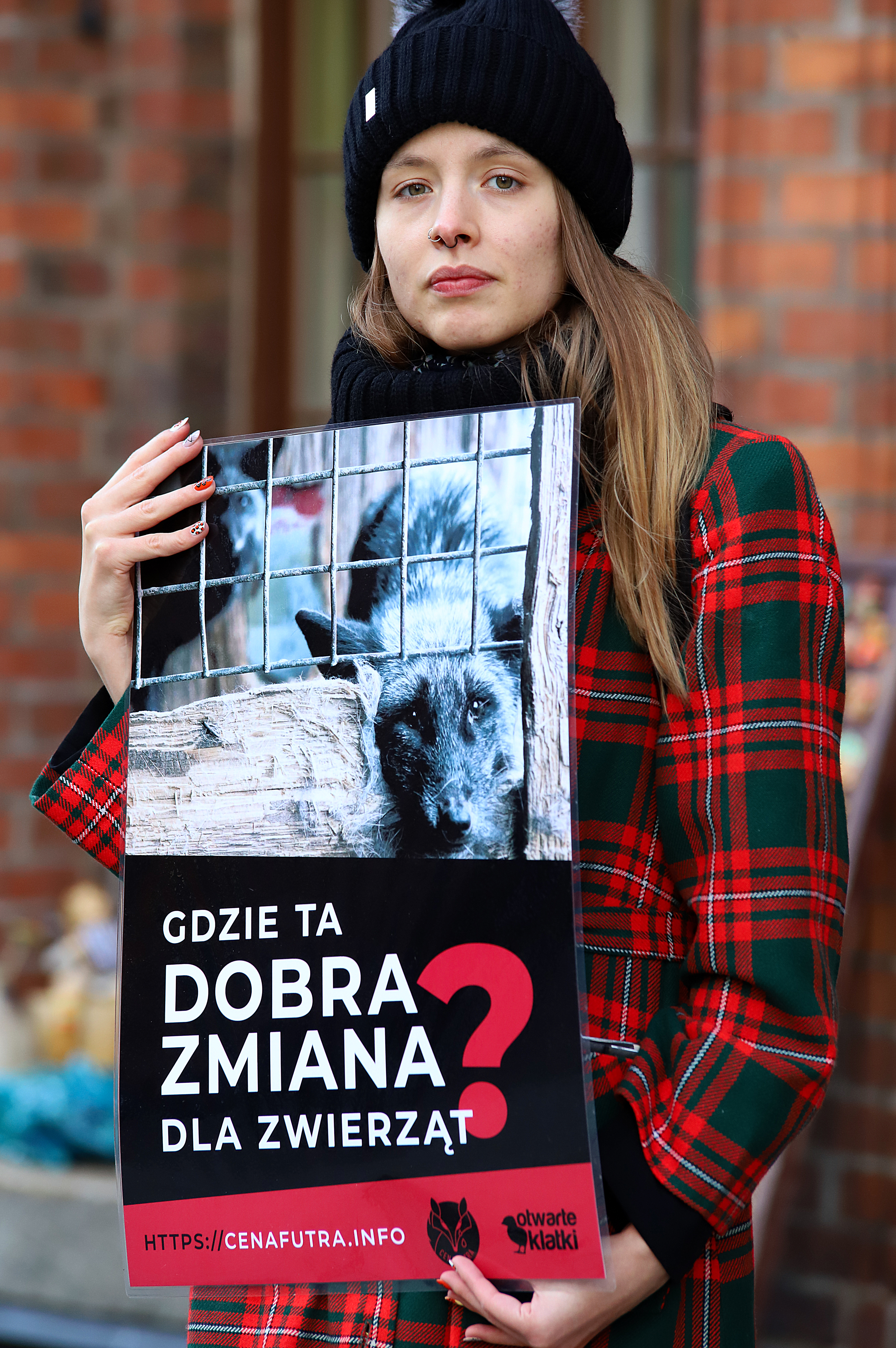 Dość hodowli zwierząt na futra - protest