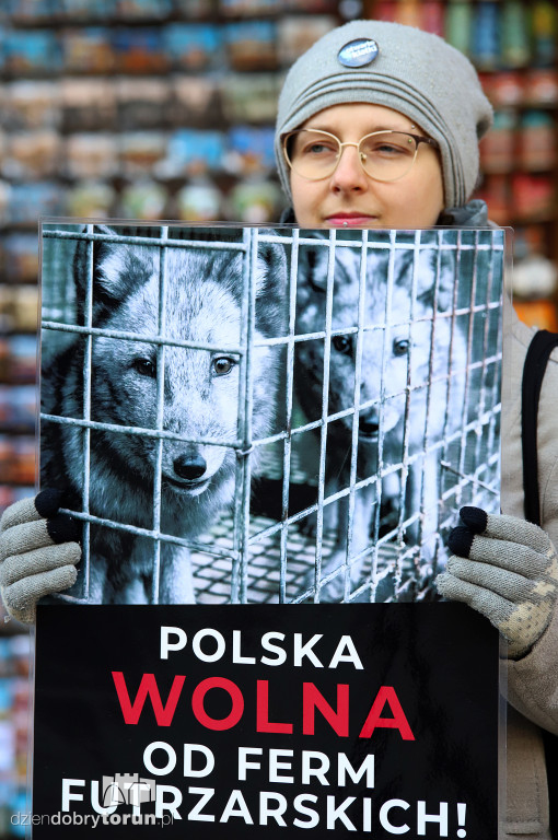 Dość hodowli zwierząt na futra - protest