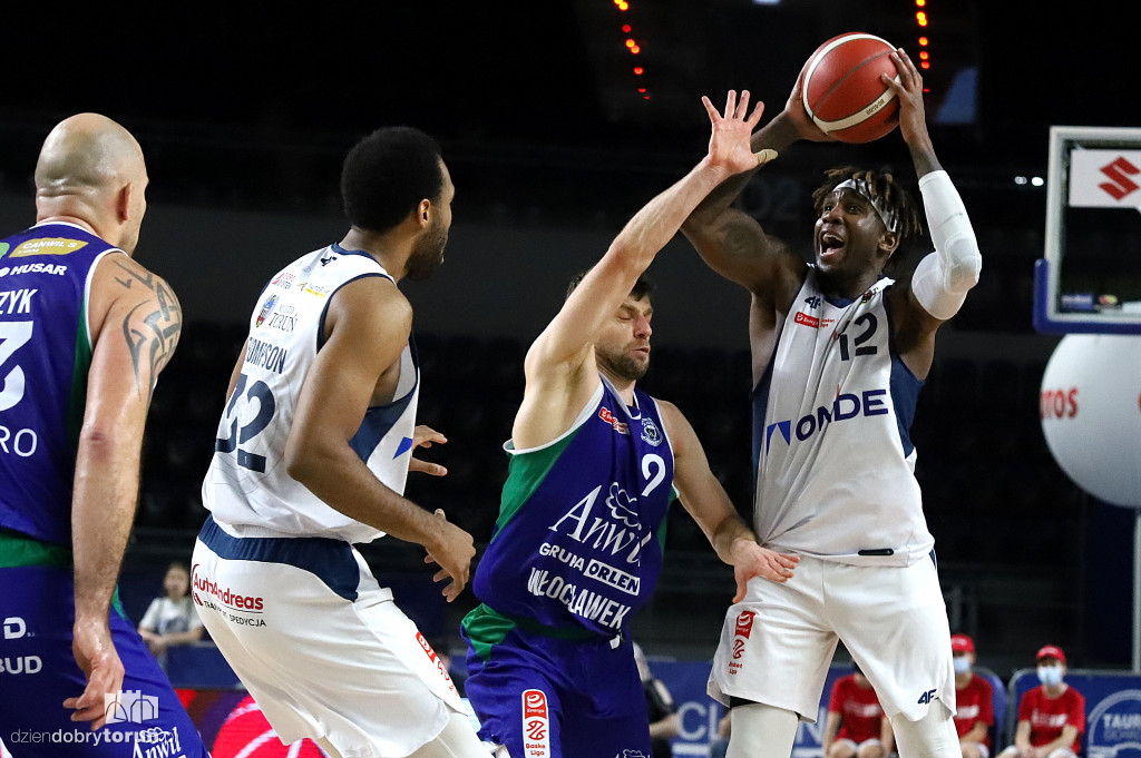 Twarde Pierniki Toruń 84:92 Anwil Włocławek