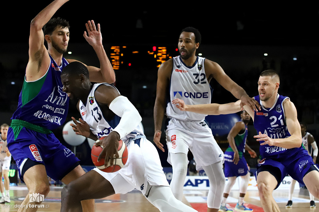 Twarde Pierniki Toruń 84:92 Anwil Włocławek