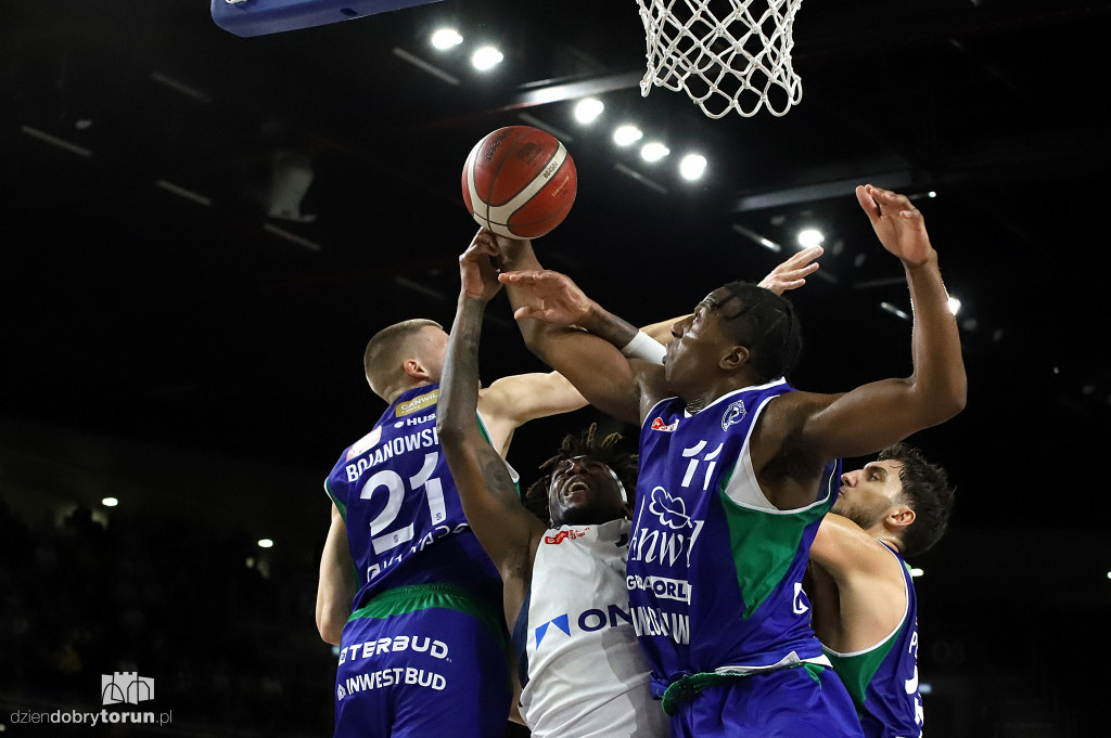 Twarde Pierniki Toruń 84:92 Anwil Włocławek