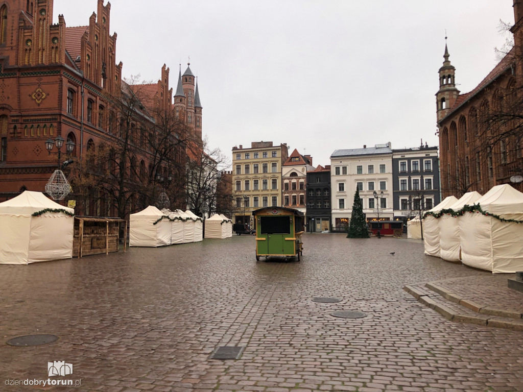 Przygotowania do świąt w Toruniu