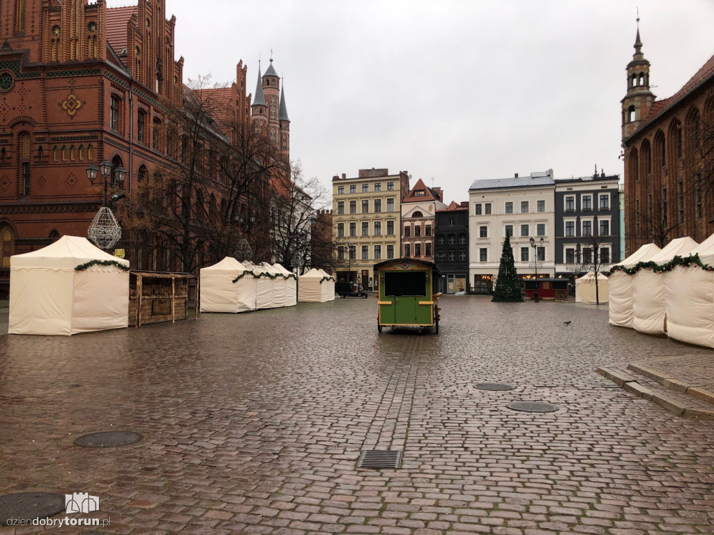 Przygotowania do świąt w Toruniu