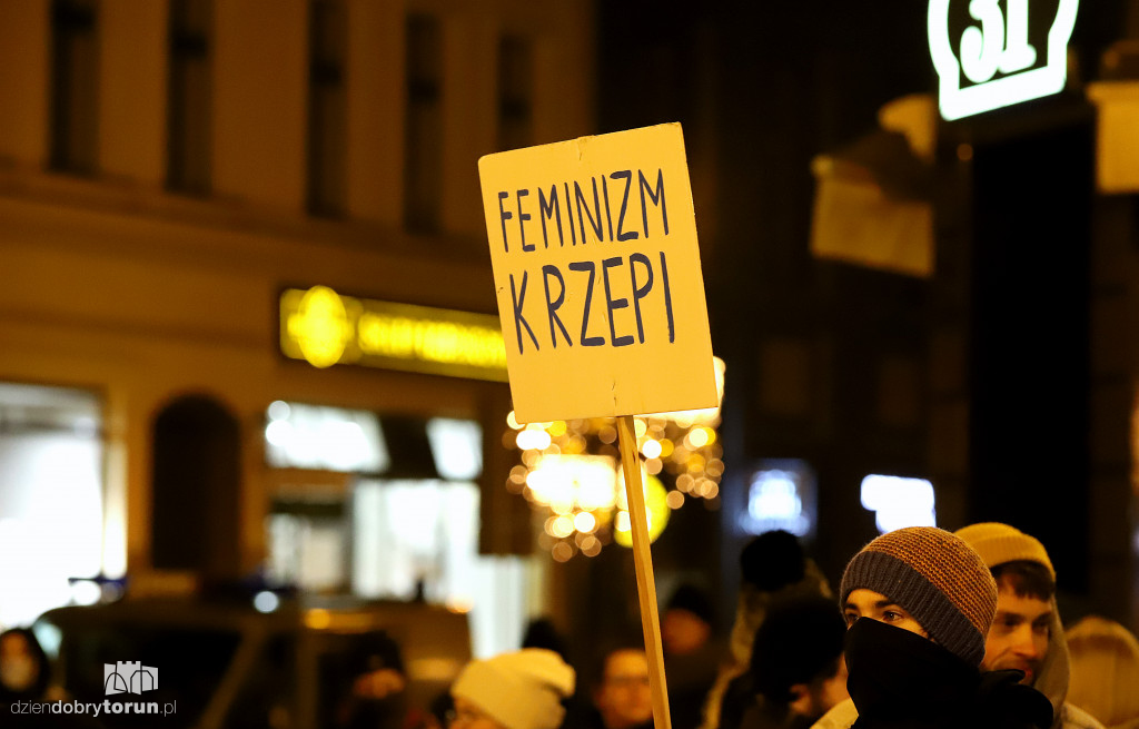 Pikieta Toruńskiej Brygady Feministycznej