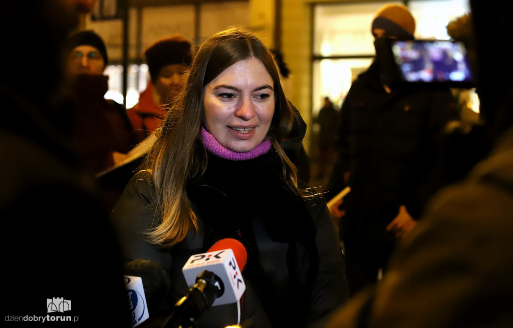 Pikieta Toruńskiej Brygady Feministycznej