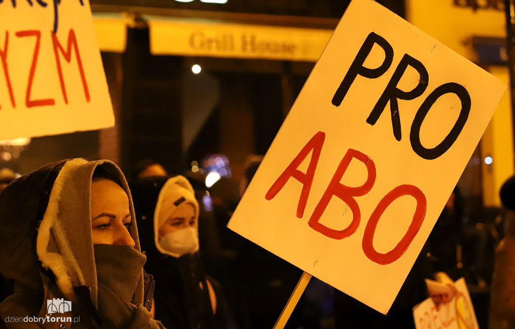 Pikieta Toruńskiej Brygady Feministycznej