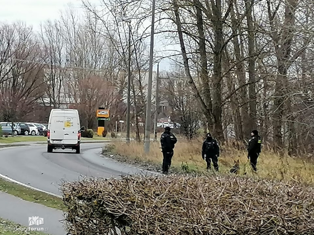 Toruń: akcja policji przy Wapiennej