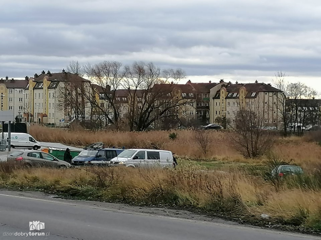 Toruń: akcja policji przy Wapiennej