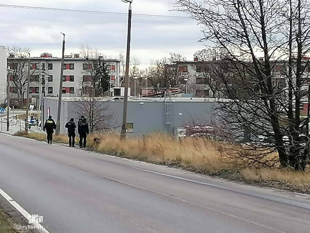 Toruń: akcja policji przy Wapiennej