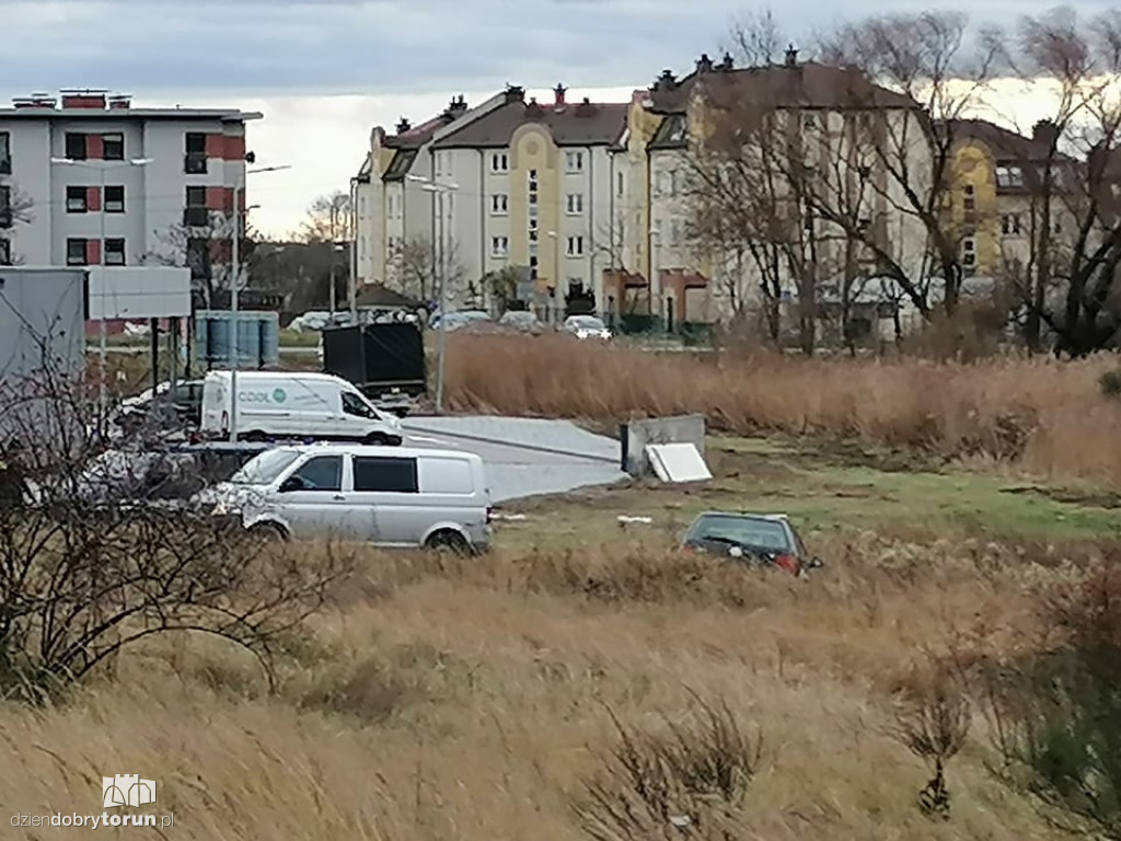 Toruń: akcja policji przy Wapiennej