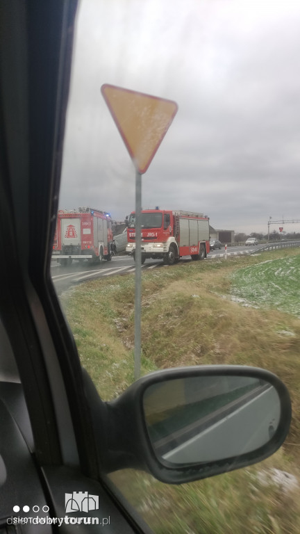 Wypadek dwóch aut we wsi pod Toruniem!