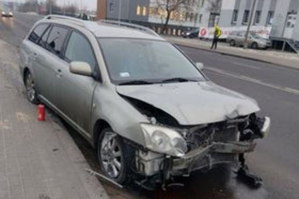 Toruń: kolizja przy Polnej