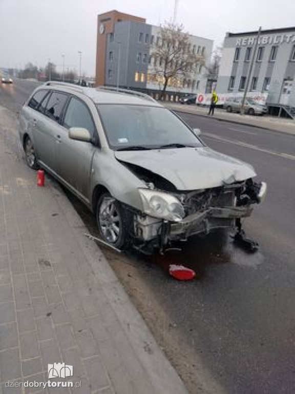 Toruń: kolizja przy Polnej