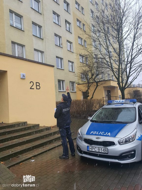 Toruń: policjanci kontra pandemia