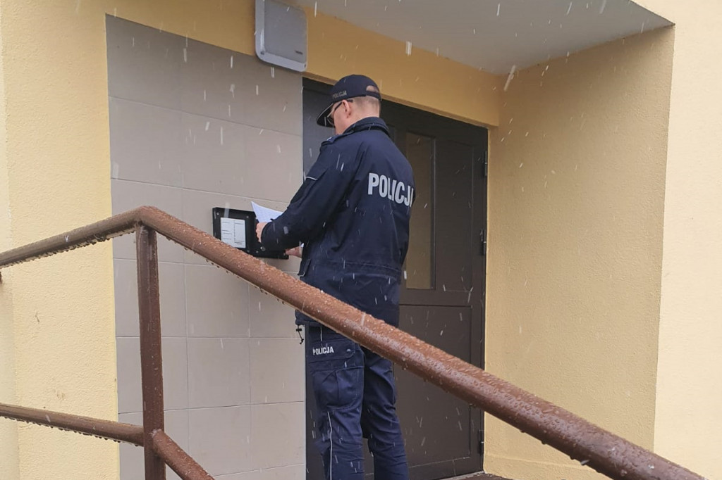Toruń: policjanci kontra pandemia