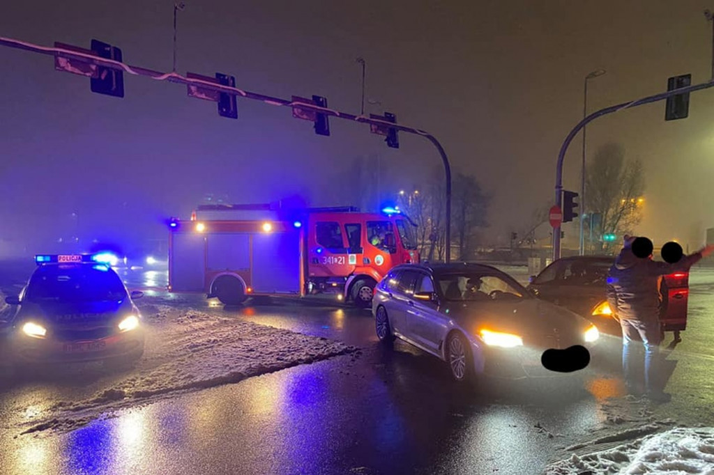 Toruń: kolizja przy Chrobrego