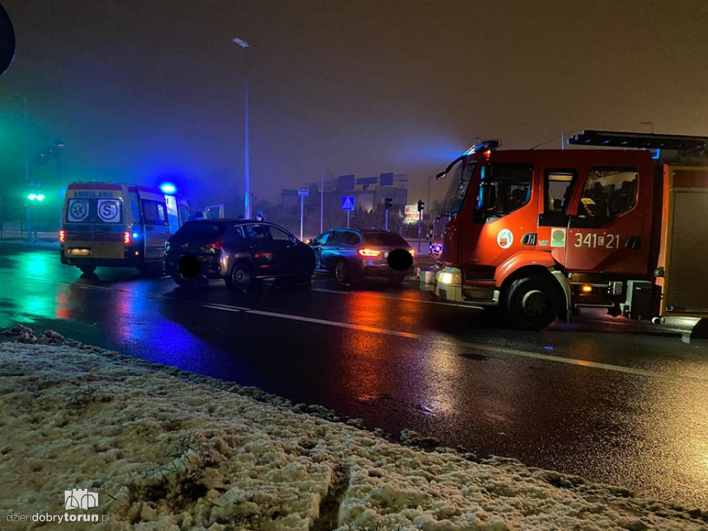 Toruń: kolizja przy Chrobrego
