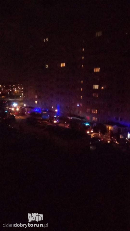 Toruń: pożar mieszkania przy Gagarina