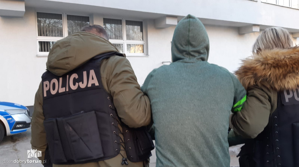 Toruń: to on atakował ludzi nożem
