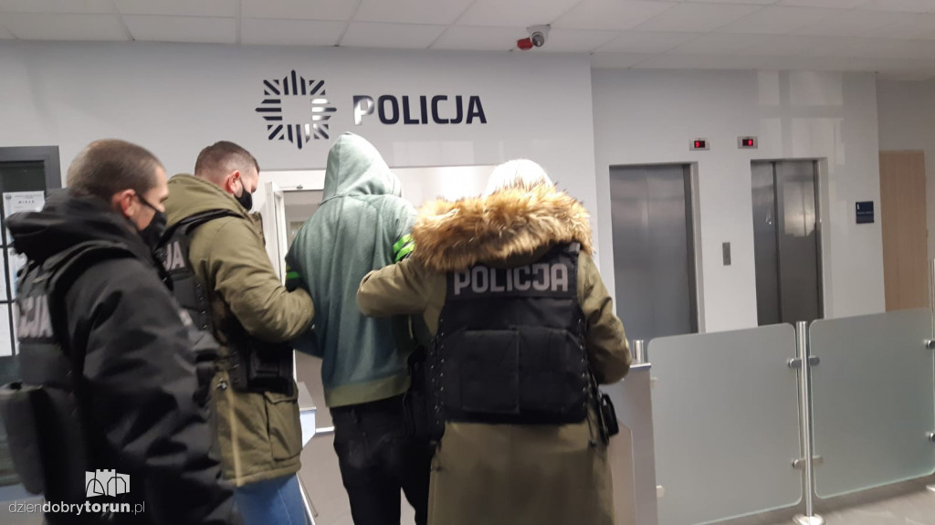 Toruń: to on atakował ludzi nożem