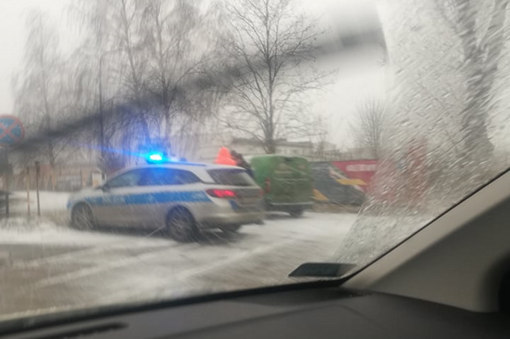 Toruń: kolizja pojazdów przy ul. Równinnej