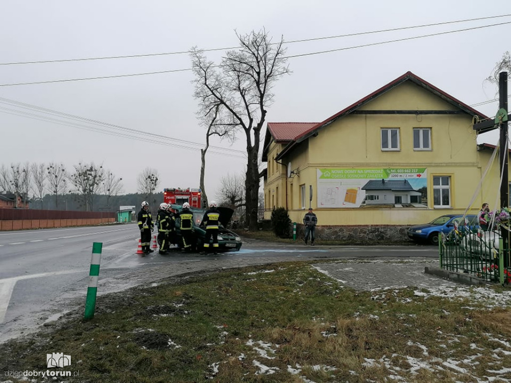 Wypadek w Toporzysku pod Toruniem