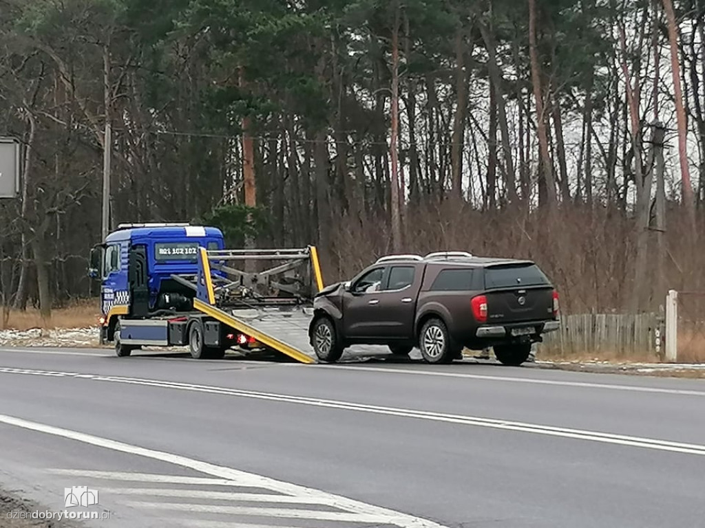 Wypadek w Toporzysku pod Toruniem