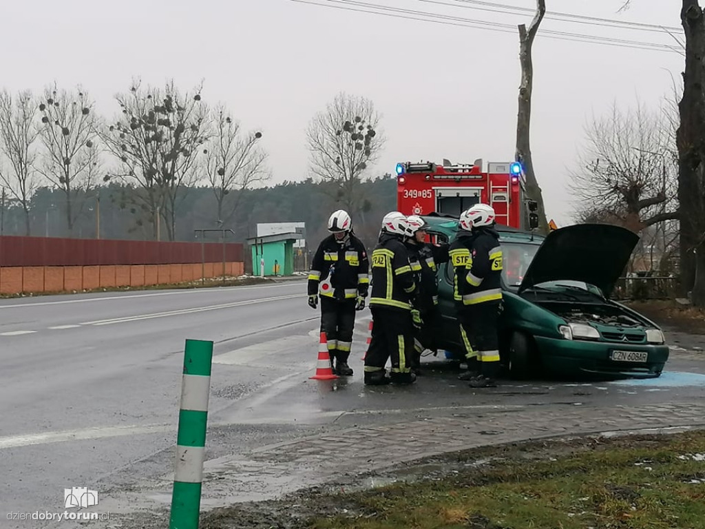 Wypadek w Toporzysku pod Toruniem