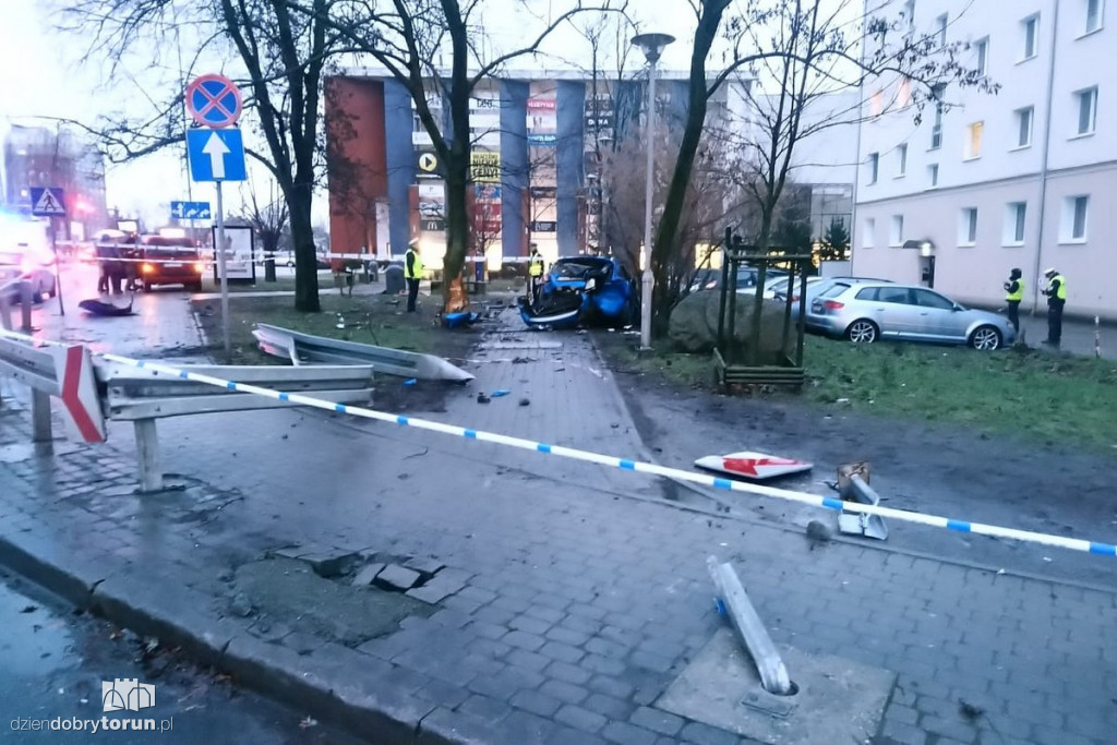 Toruń i okolice: śmiertelny wypadek