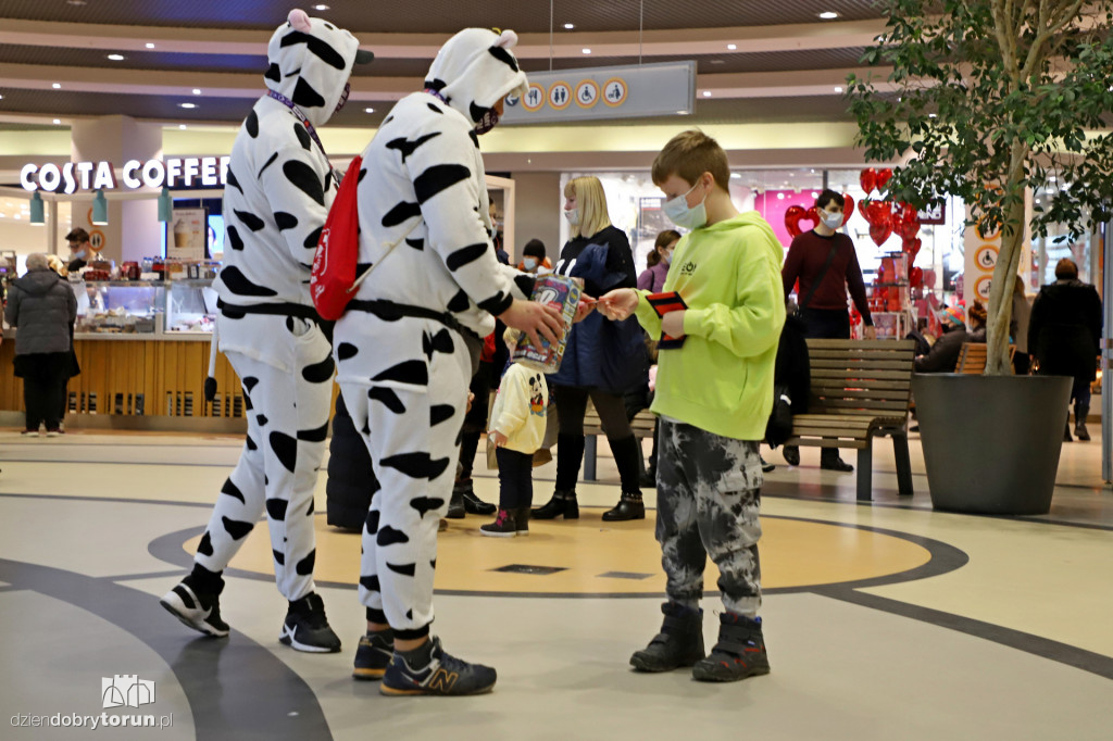 Wiosłowanie dla WOŚP w Atrium Copernicus