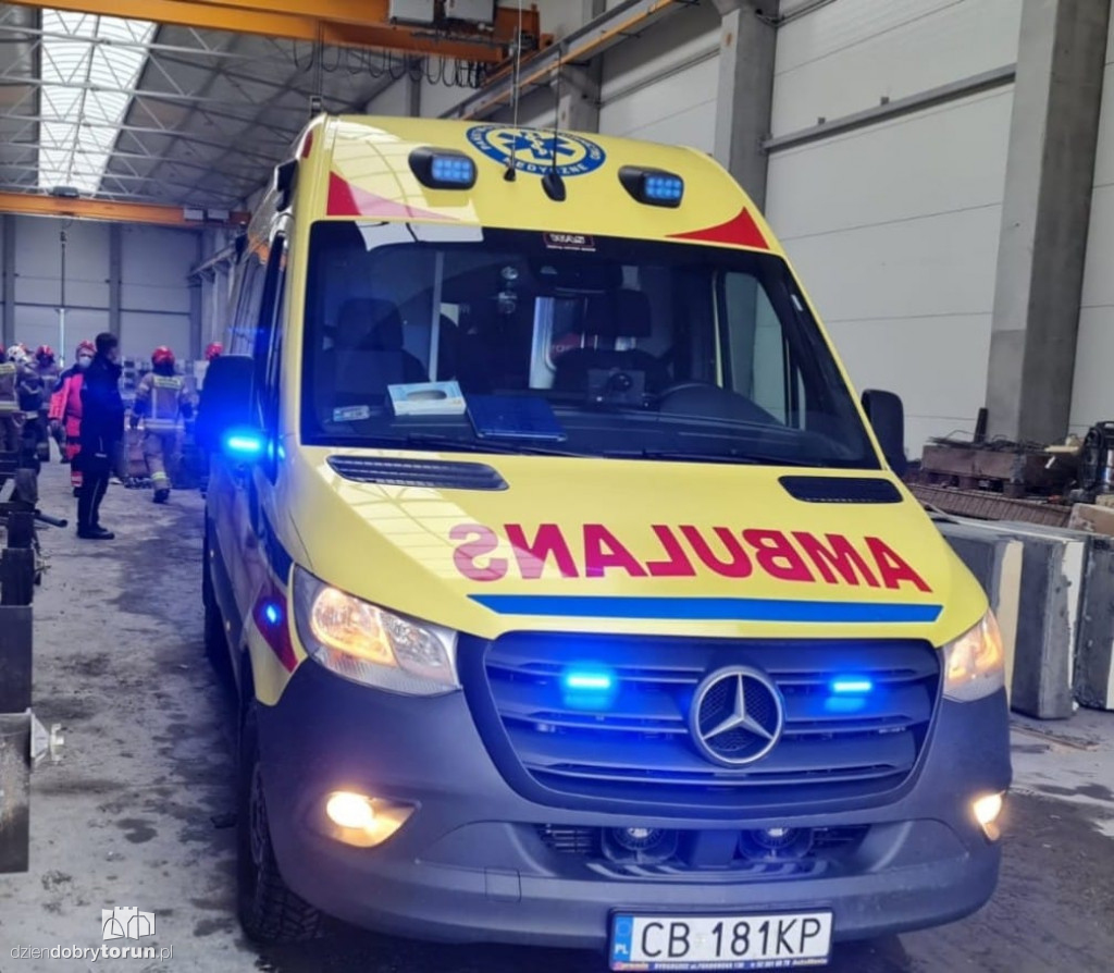 Wypadek w zakładzie pracy