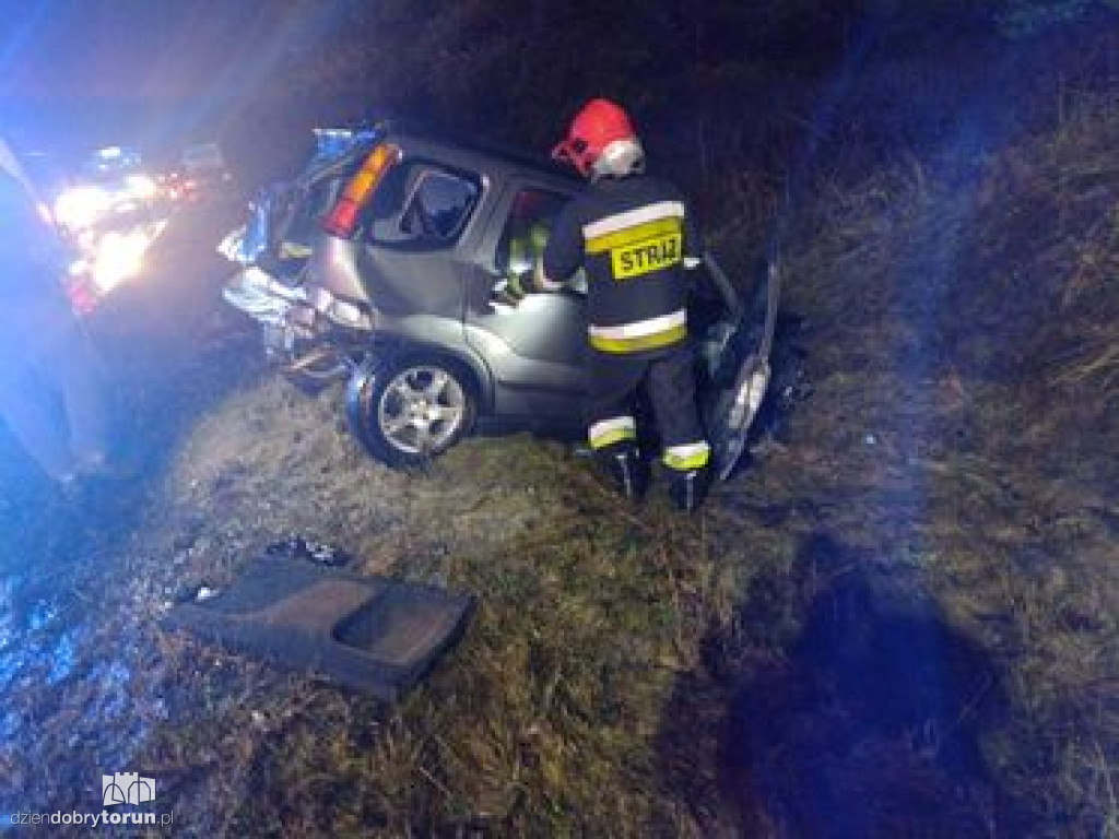 Toruń: wypadek przy Grudziądzkiej