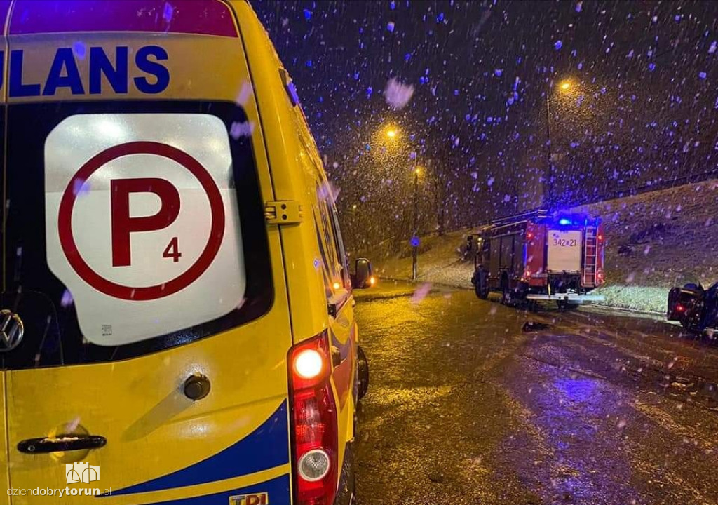Toruń: wypadek przy placu Armii Krajowej