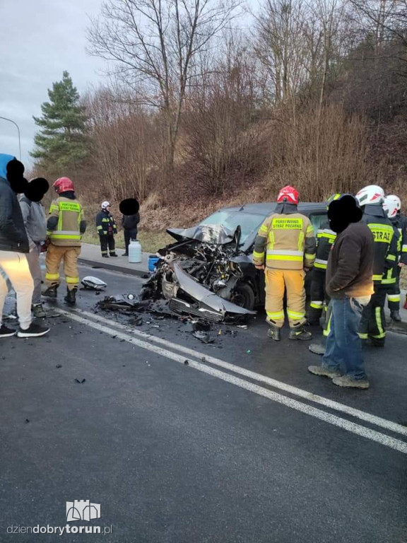 Rzęczkowo: wypadek dwóch samochodów