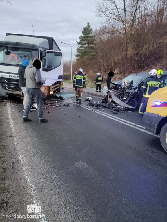 Rzęczkowo: wypadek dwóch samochodów