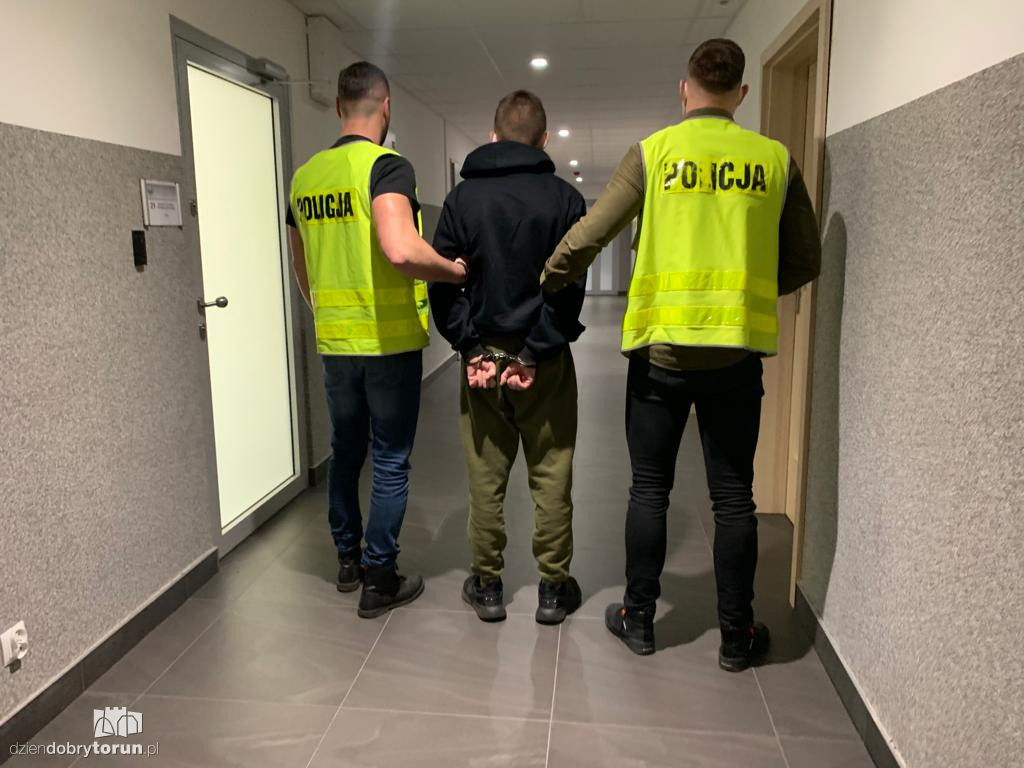 Toruń: złodziej zatrzymany przez policję