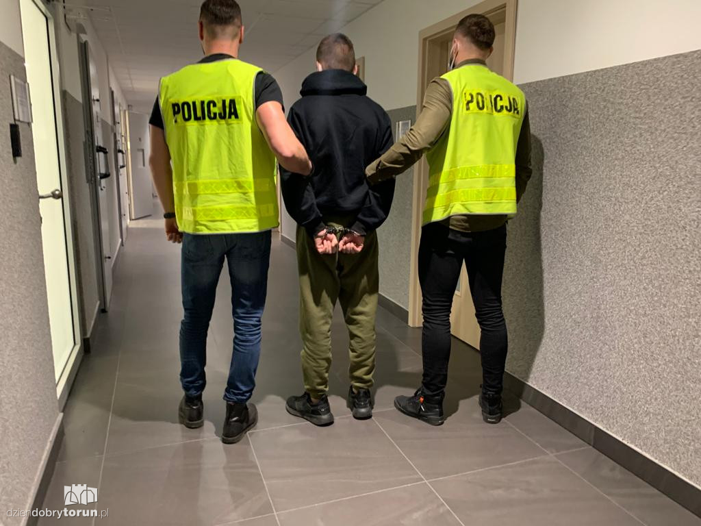 Toruń: złodziej zatrzymany przez policję