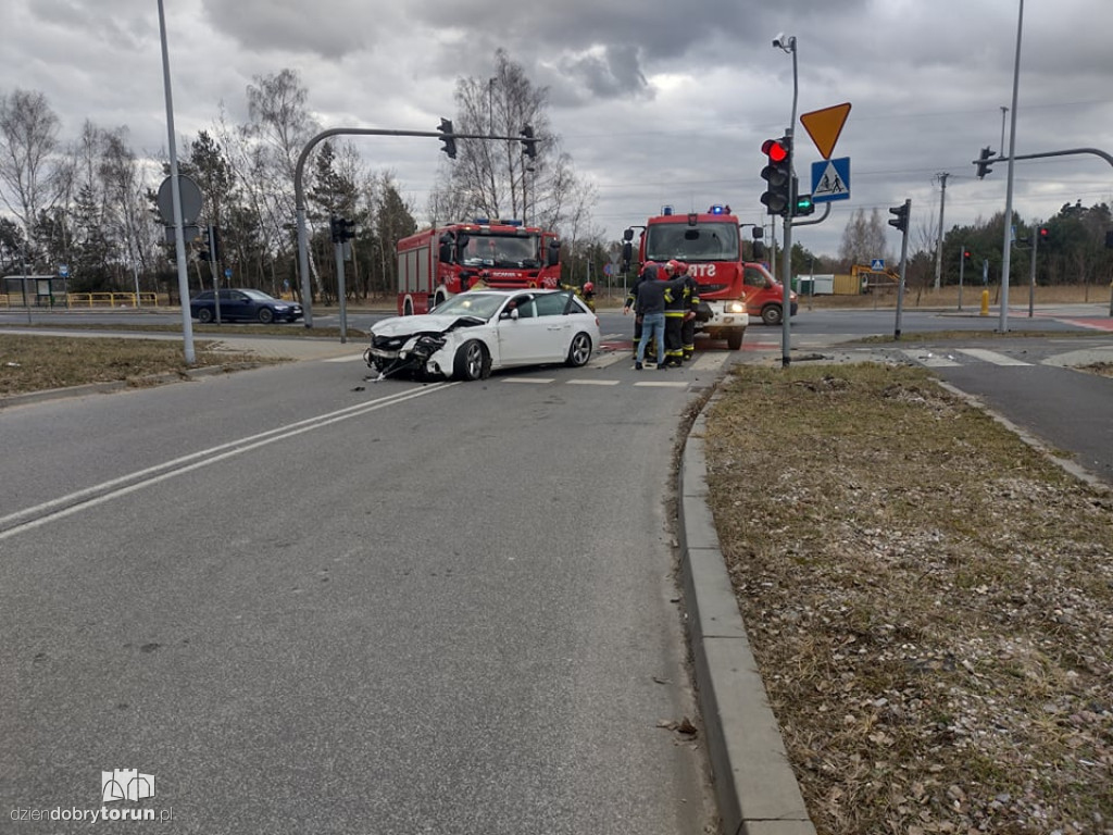 Toruń: kolizja przy ul. Łódzkiej
