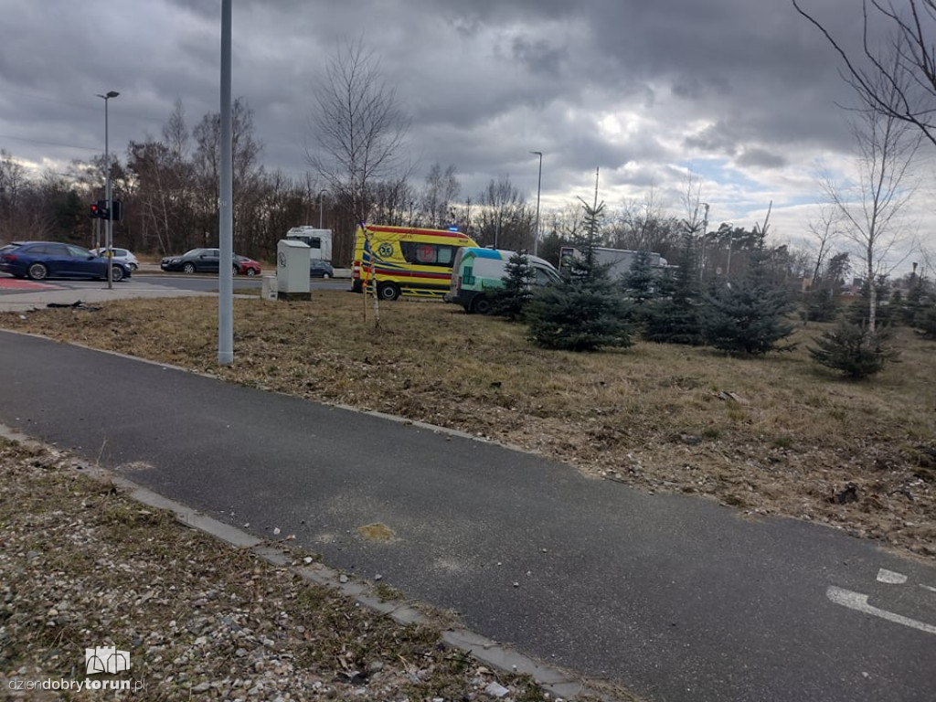 Toruń: kolizja przy ul. Łódzkiej
