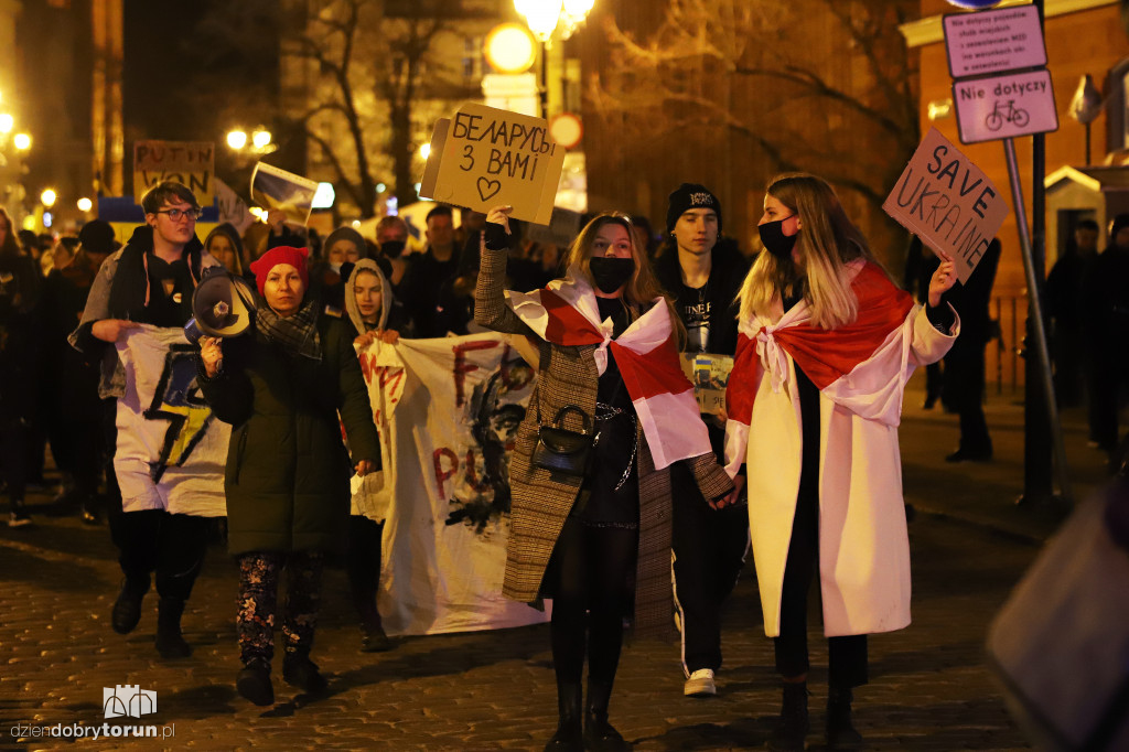 Toruń ponownie solidarny z Ukrainą