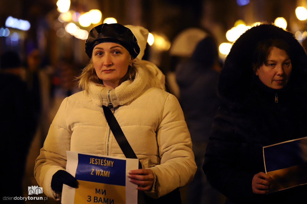 Toruń ponownie solidarny z Ukrainą